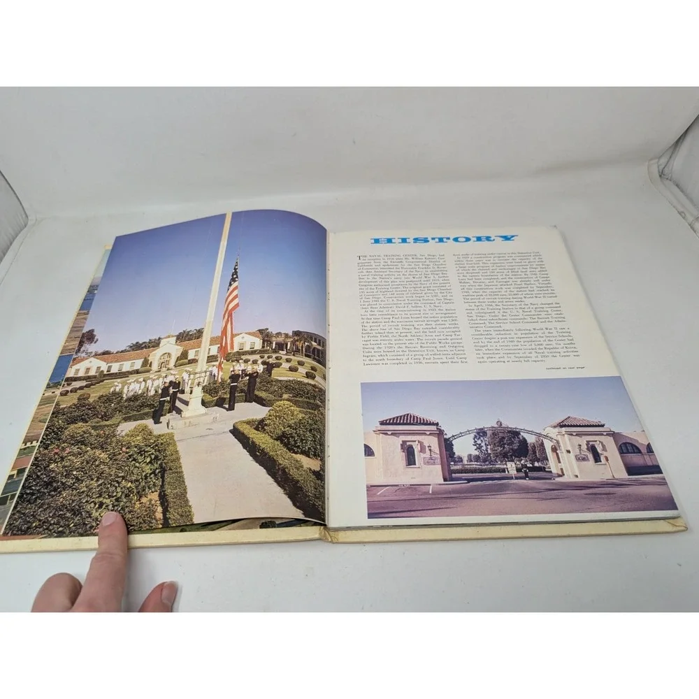 The Anchor United States Naval Training Center Yearbook San Diego Company 61-036